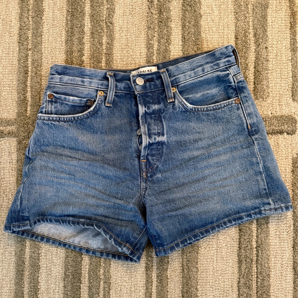 Agolde Parker Long Shorts 24